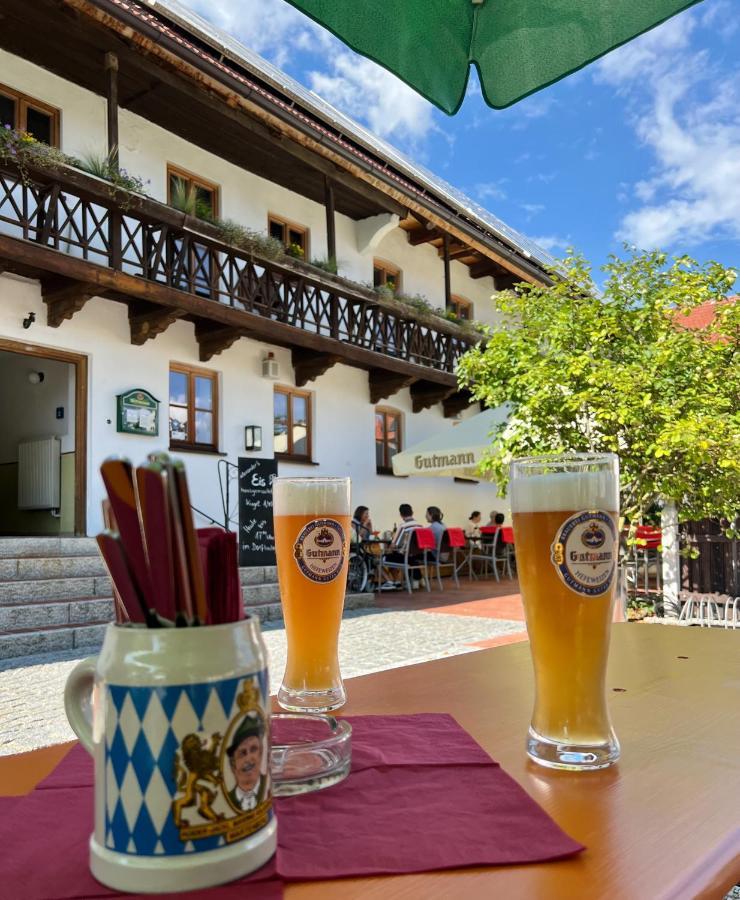 Hotel Kastanienhof Pfettrach Altdorf  Exteriér fotografie